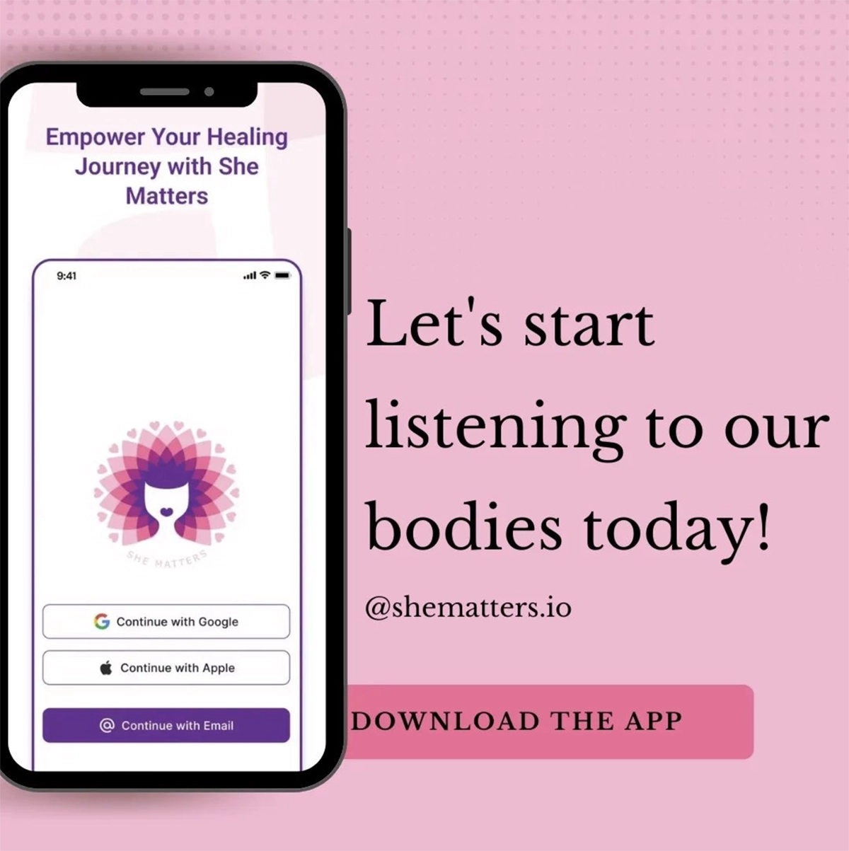 Shematters SheMatters App