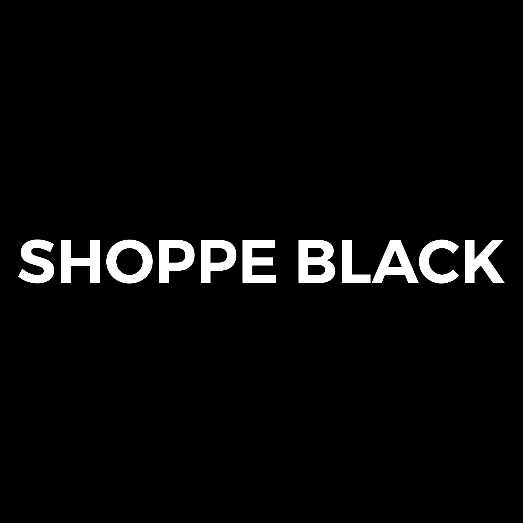 shoppe black logo